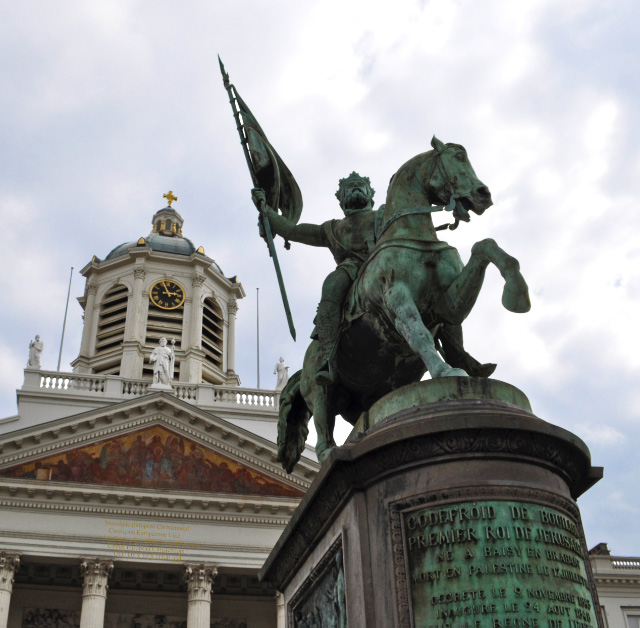 Godefroid de Bouillon, Bruxelles