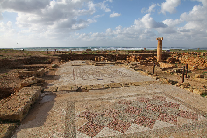 House of Orpheus in Paphos Cyprus