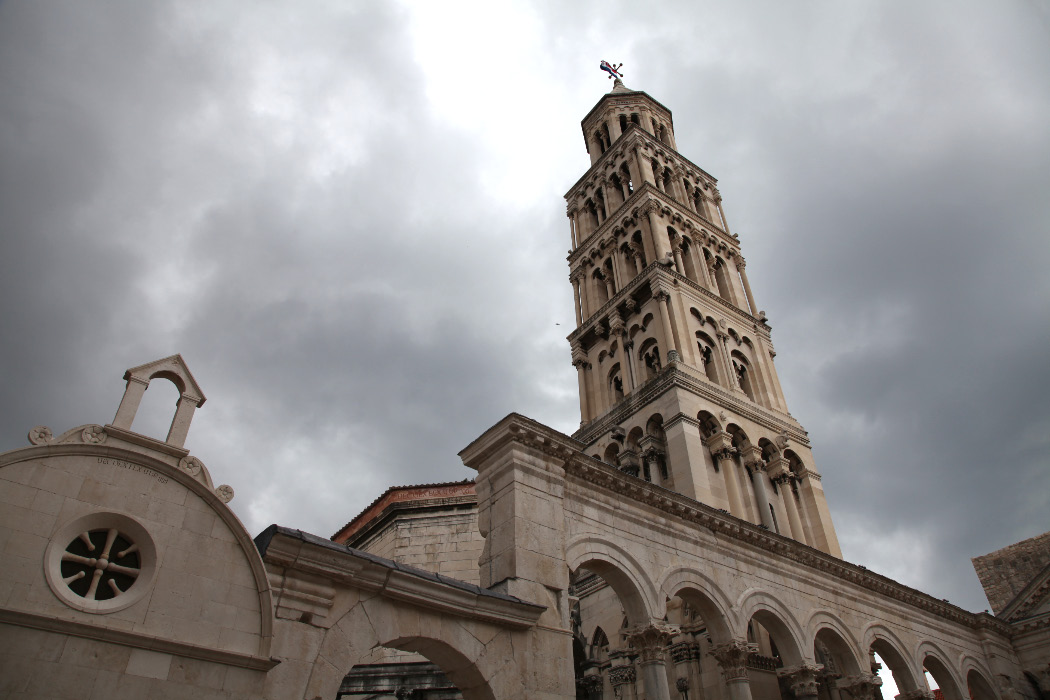 Peristyle and Split Cathedral with Bell Tower